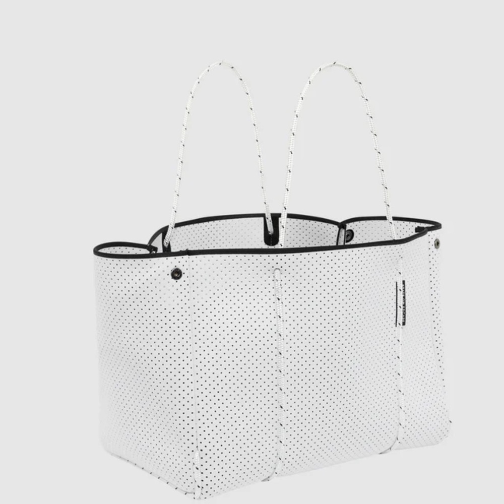 State of Escape white neoprene tote - Picture 6 of 13